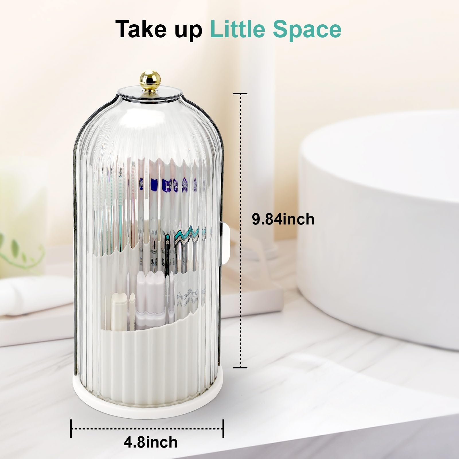 💖Hot Sale 49% OFF💖Sliding Lid Toothbrush Organizer