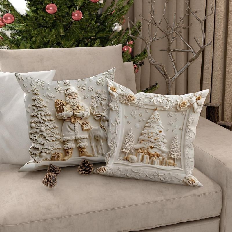 🎄Christmas Sale 49% OFF🎁Christmas Themed Cushion Cover