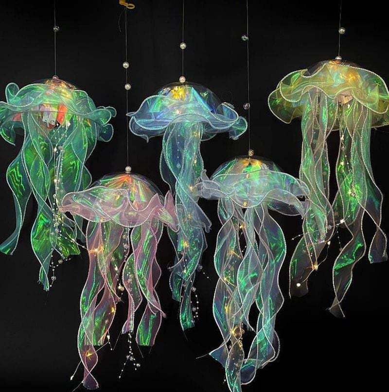 🔥🔥Jellyfish Atmosphere Decor Night Light🎈