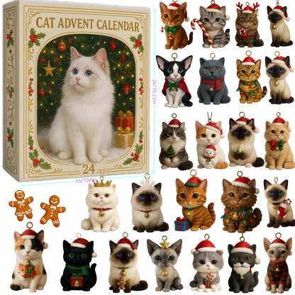 🎁LAST DAY SALE 70% OFF🔥Flash Sale⚡ 50K+ SOLD! Almost Gone🐱Purrfect Christmas – Cat Lovers Advent Calendar 2025💕