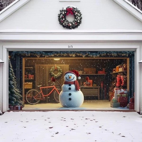 🎄Christmas Garage Door Cover