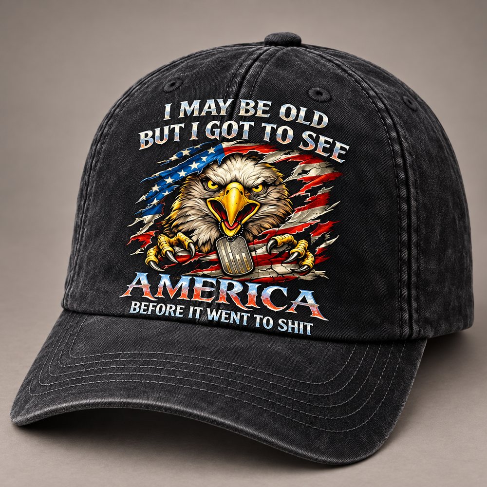 Baseball cap front product photograph