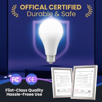 Rechargeable Emergency Light Bulbs
