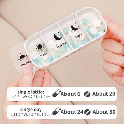 ✨7-Day Medication Organizer - For Effortless Health Management! 📅