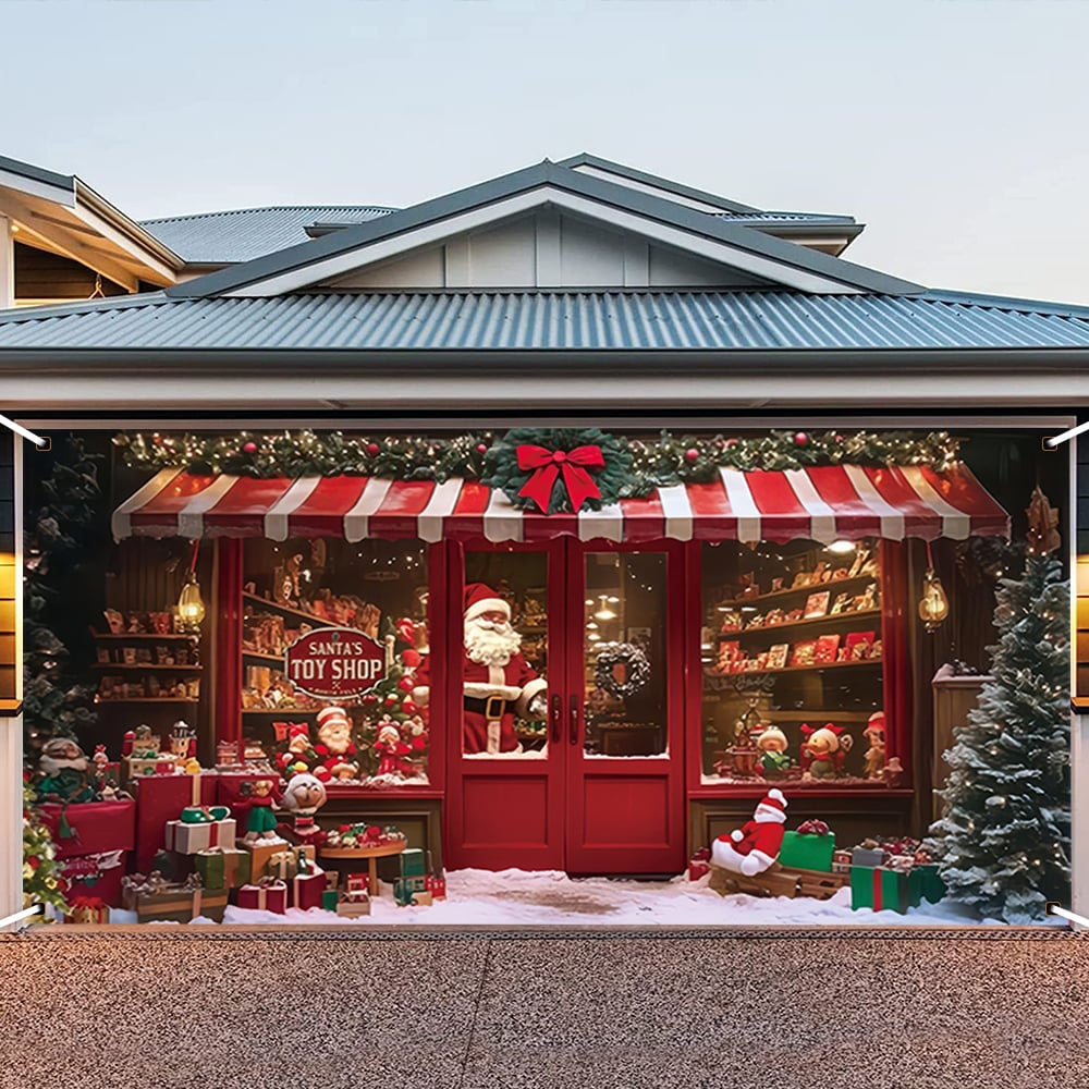 🎄Christmas Garage Door Cover