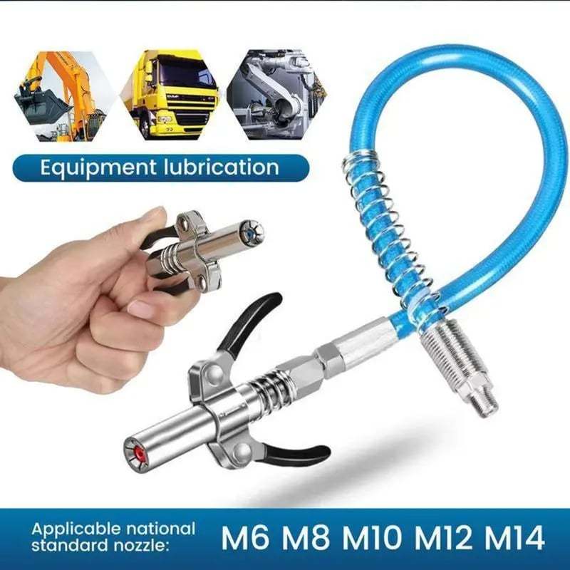 🔥Christmas  Discount 49% Off🎄12,000 PSI High Pressure Grease Nozzle Fittings,Compatible With All 1/8" NPT Grease Guns