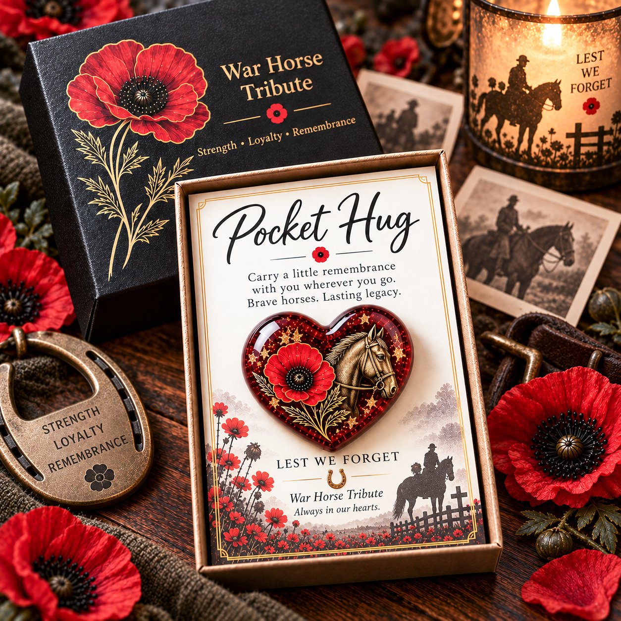 🌸 Pocket Hug Remembrance – A Little Keepsake of Love, Honor & Memories ❤️