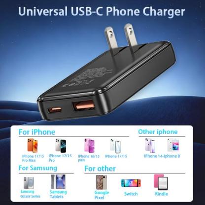 🔥Hot Sale 49% off🌟2-in-1 Pocket GaN Ultra-thin Charger Plug