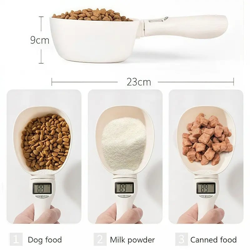 Scoop scale size graphic approximately 23cm by 9cm