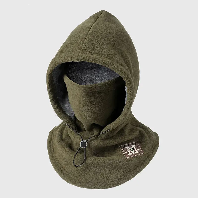 💖One-Piece Warm Mask Hat, Outdoor Cycling Windproof Warm Hat with Neck Mask