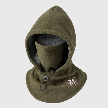 💖One-Piece Warm Mask Hat, Outdoor Cycling Windproof Warm Hat with Neck Mask