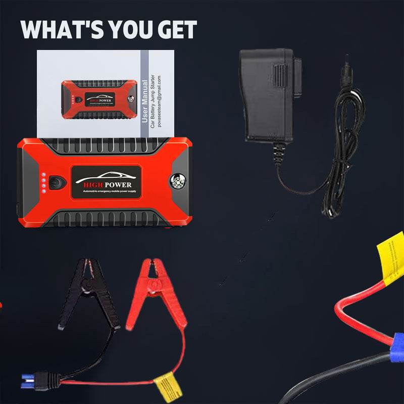 🏆 500K+ SOLD! ✨2025 USA🔥Jump Starter 300A Peak Jump Starter Battery Pack