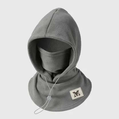 💖One-Piece Warm Mask Hat, Outdoor Cycling Windproof Warm Hat with Neck Mask