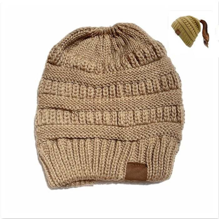 🏆Flash Sale 49% OFF -Women's Ponytail Beanie Hat