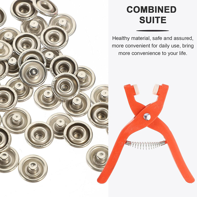 Sew-Free Snap Fastener Plier Kit – Durable Components