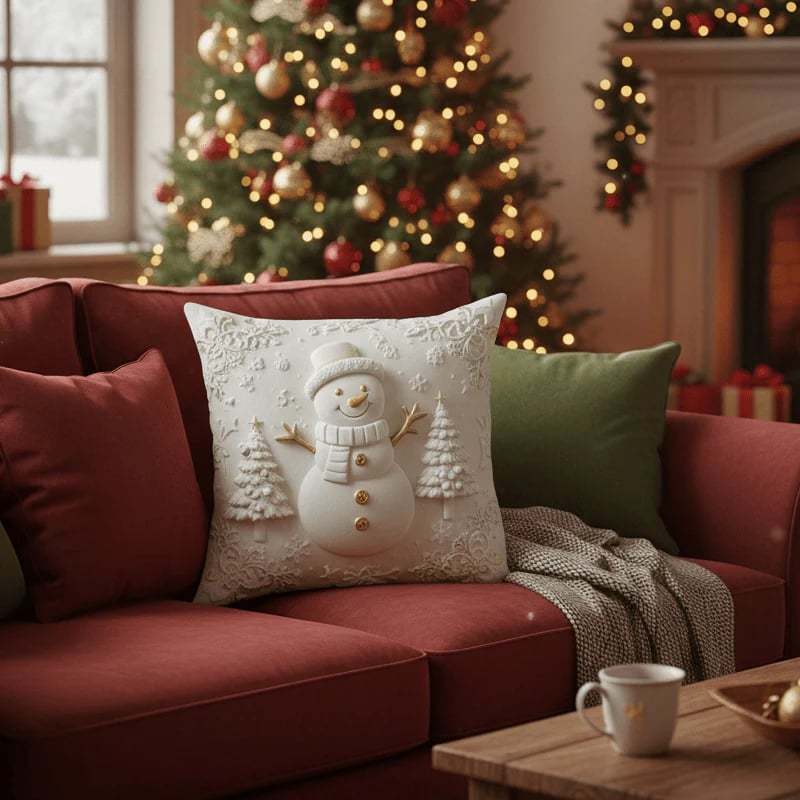 🎄Christmas Sale 49% OFF🎁Christmas Themed Cushion Cover
