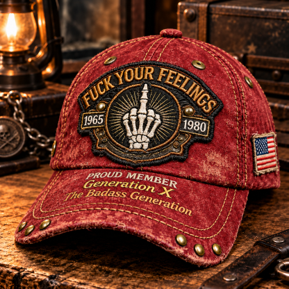 Generation X Printed Casual Hat
