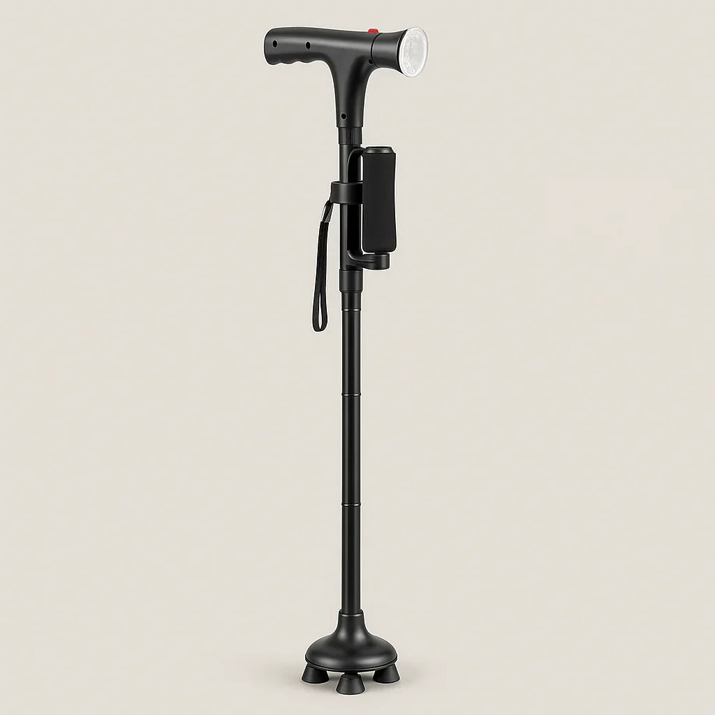 BalanceGuard Elite -  Walking stick, Folding Canes for Seniors & Adults