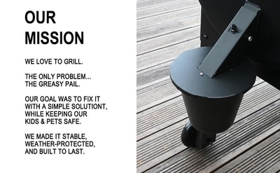 🔥LAST DAY SALE 49% OFF✨Grease Bucket with Lid u0026 Silicone Liner