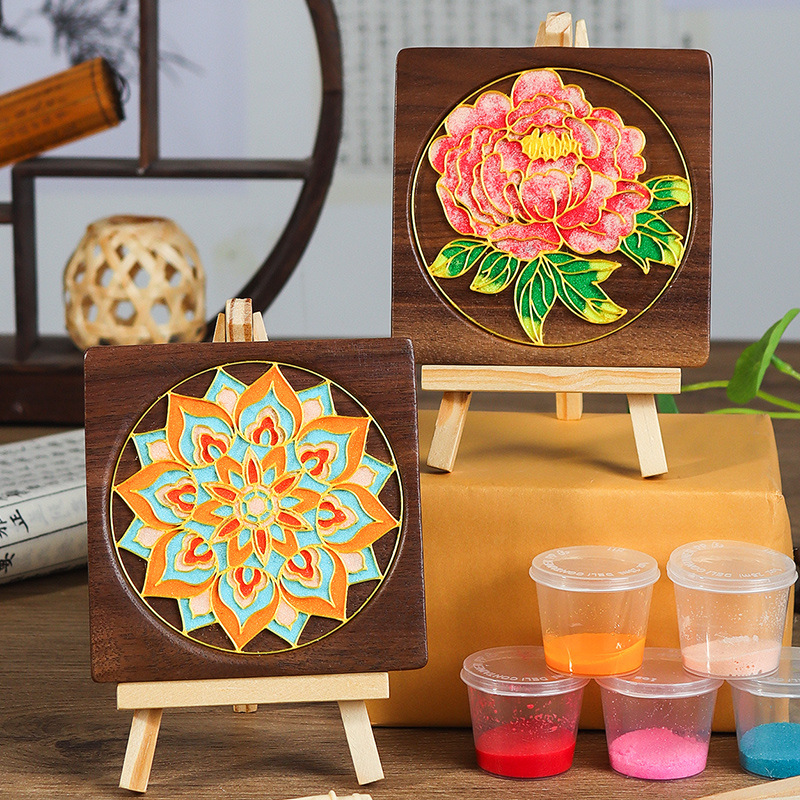 VN-S01 Cloisonné enamel coasters — a traditional Eastern craft passed down through generations.