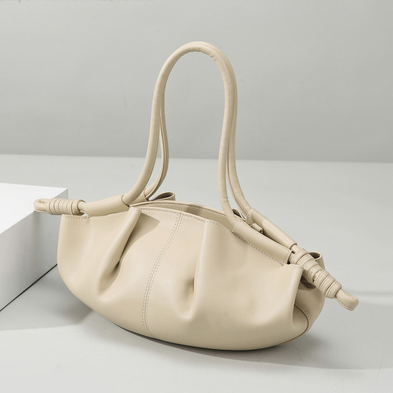 NV-B04Soft leather casual commuter shoulder bag