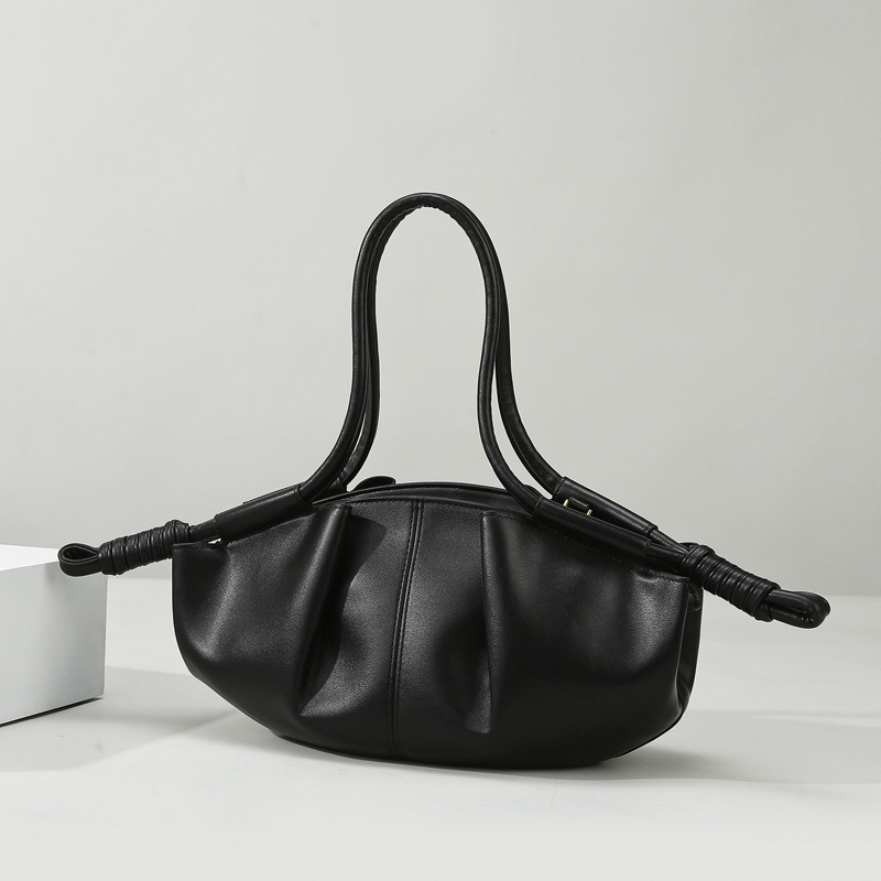 NV-B04Soft leather casual commuter shoulder bag