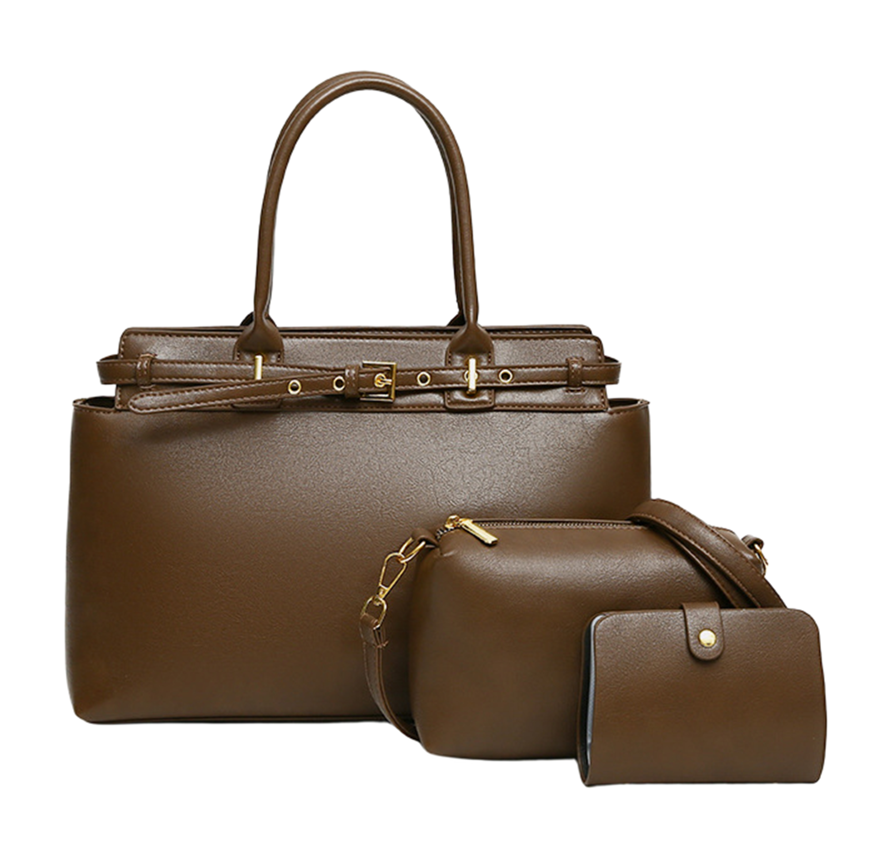 VN-B33 Minimalist Leather Work Bag – Everyday Elegance for Modern Women