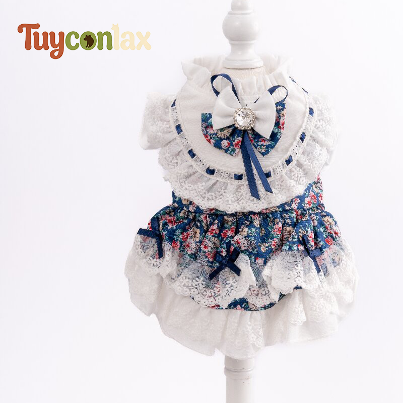 Bluebell Vintage Floral Dog Dress