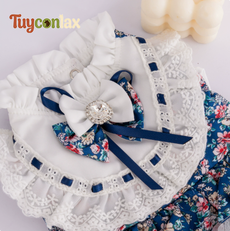 Bluebell Vintage Floral Dog Dress