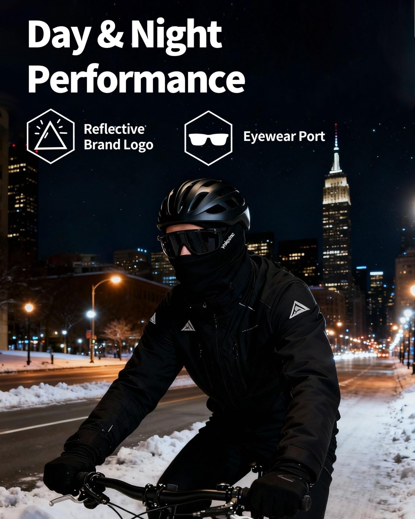 Lightweight Fleece-Lined Balaclava Ski Mask for Men & Women 