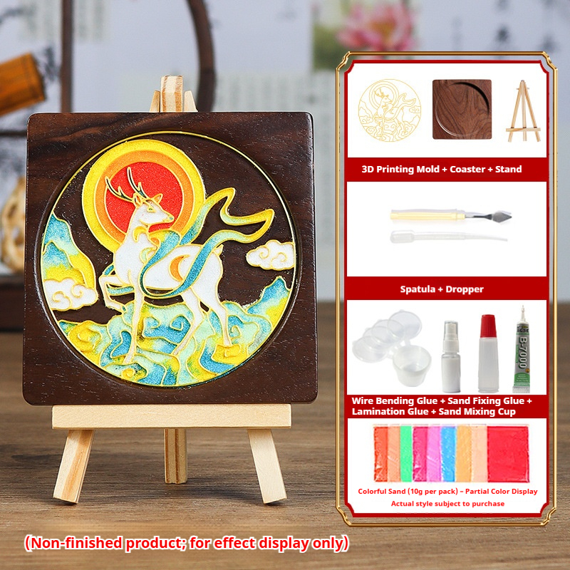 VN-S01 Cloisonné enamel coasters — a traditional Eastern craft passed down through generations.