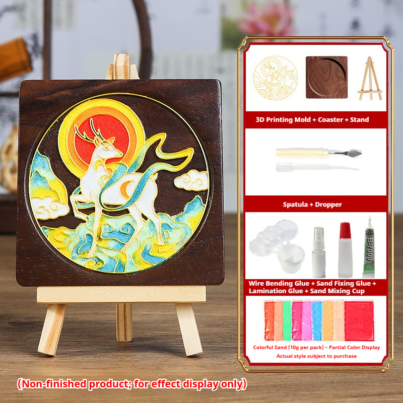 VN-S01 Cloisonné enamel coasters — a traditional Eastern craft passed down through generations.