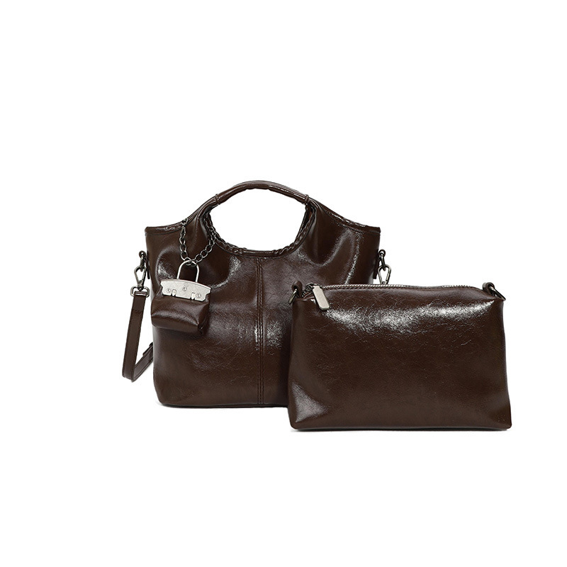 VN-B09High-value light luxury large-capacity handheld shoulder messenger bag