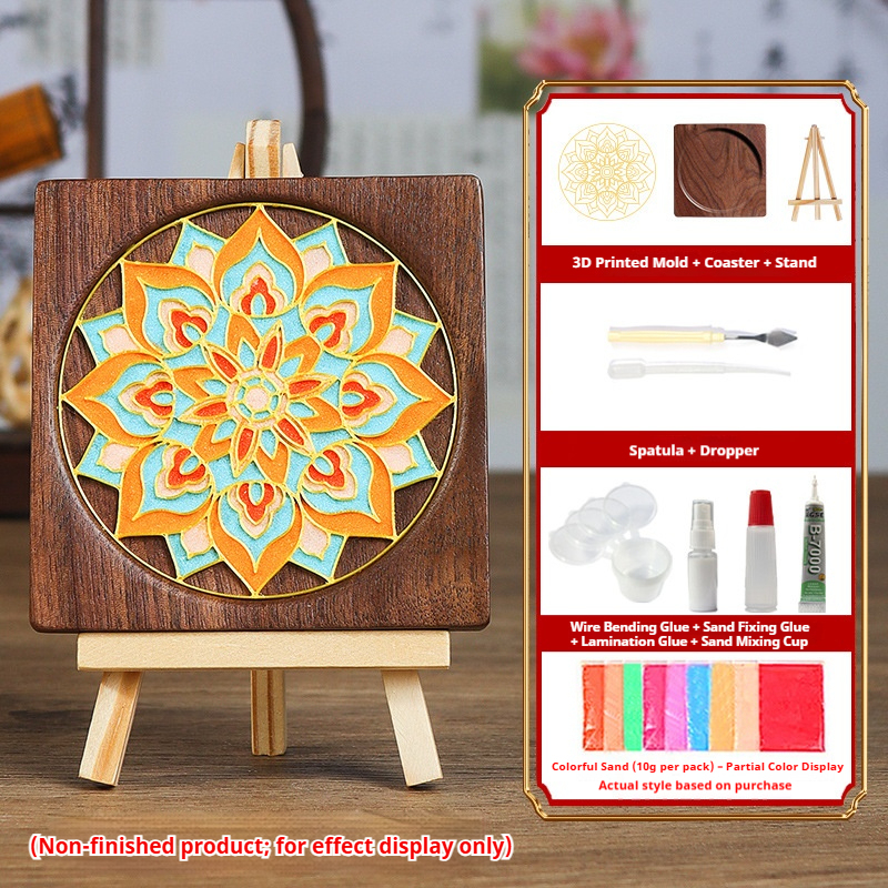 VN-S01 Cloisonné enamel coasters — a traditional Eastern craft passed down through generations.