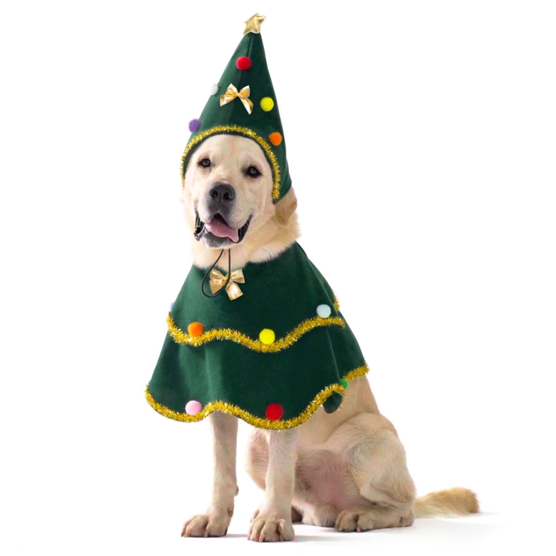 VN-C012Cute Christmas Cosplay Outfit for Pets