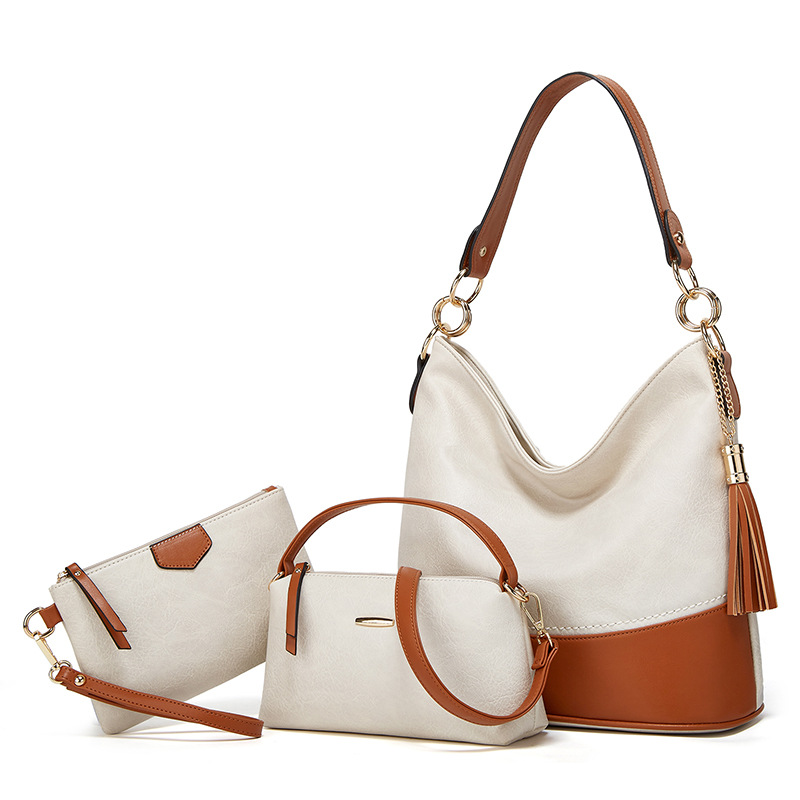 VN-B22Elegant 3-Piece Crossbody Bag Set | Chic & Versatile for Fall/Winter