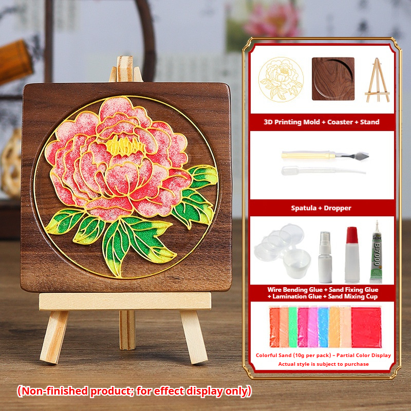 VN-S01 Cloisonné enamel coasters — a traditional Eastern craft passed down through generations.