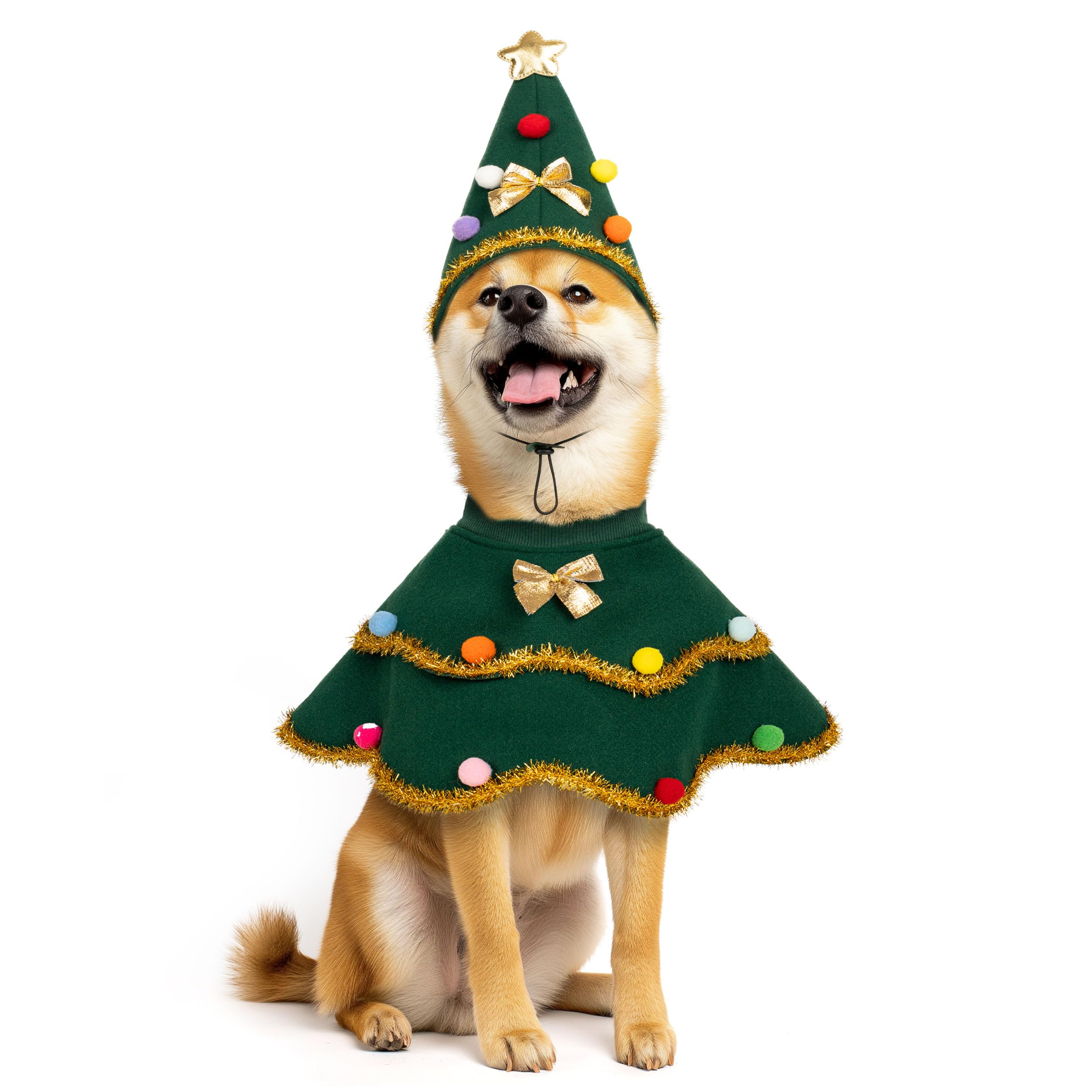 VN-C012Cute Christmas Cosplay Outfit for Pets