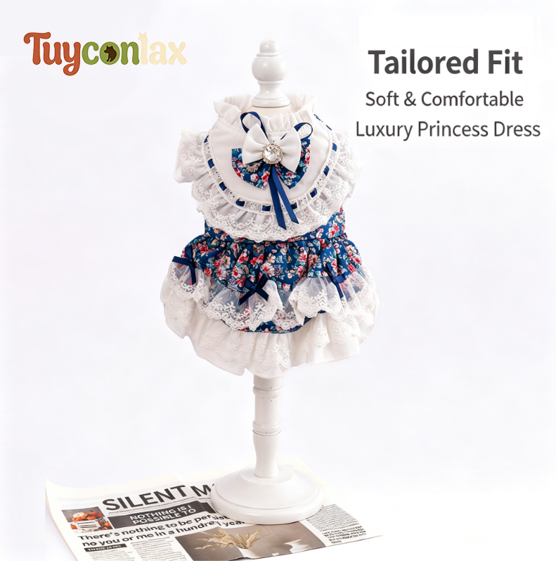 Bluebell Vintage Floral Dog Dress