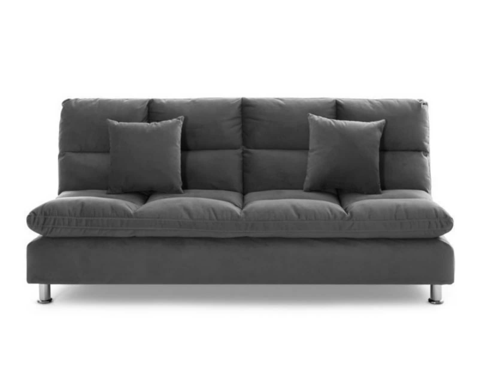 🔥🔥Último día de liquidación por celebración de aniversario💥2024 nuevo sofá cama gris Albi