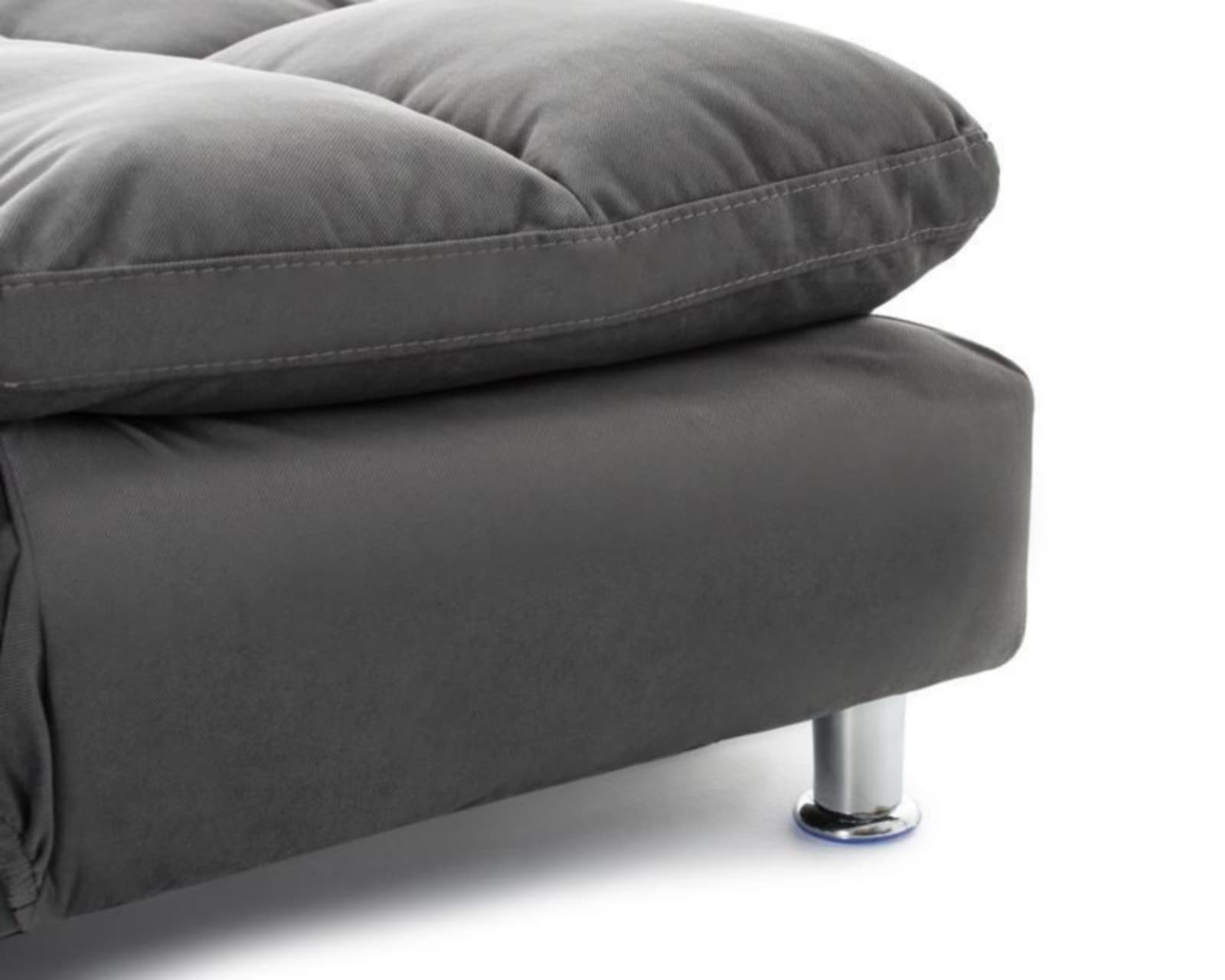 🔥🔥Último día de liquidación por celebración de aniversario💥2024 nuevo sofá cama gris Albi