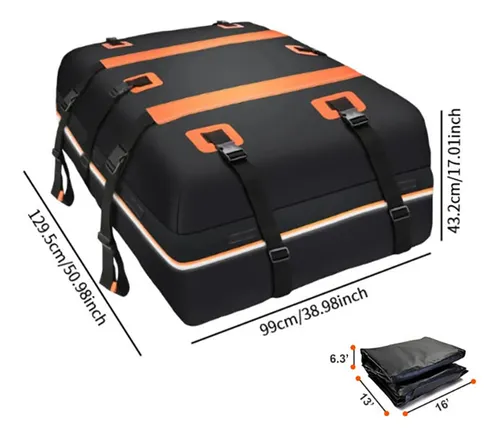 Bolsa De Portaequipaje Impermeable Para Techo De Automóvil