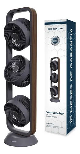 Ventilador De Torre Beckon Big Flow 3 Motores 100 Cm