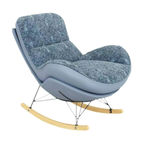 Mecedora,Mecedora moderna Sofá Hogar Dormitorio Oficina,Sofá perezoso informal,silla,muebles relajantes para el hogar,Lectura Jardín Mecedora Lazy Lounge Silla Juegos,Mecedora Home Lazy E