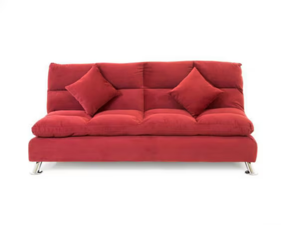 🔥🔥Último día de liquidación por celebración de aniversario💥2024 nuevo sofá cama gris Albi