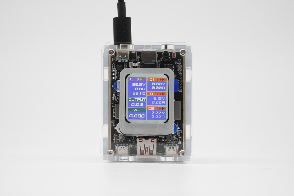 PowerPi 电派DC250ACC PD3.1协议转换器带屏幕快充模块