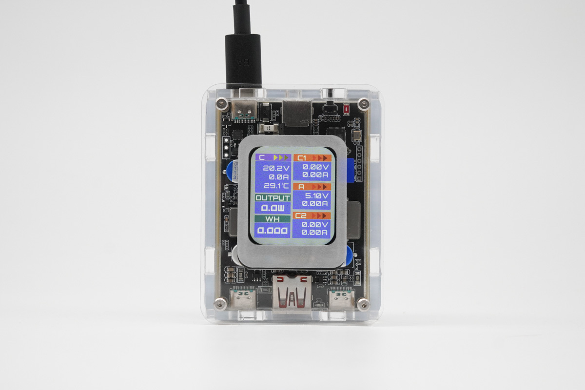 PowerPi 电派DC250ACC PD3.1协议转换器带屏幕快充模块