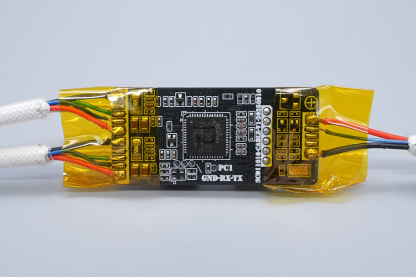 PowerPi C100CC快充线方案，支持PD3.2协议、一拖二数显