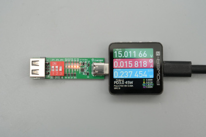 PowerPi SK100诱骗器，支持 PD、QC协议，最高支持20V5A导通