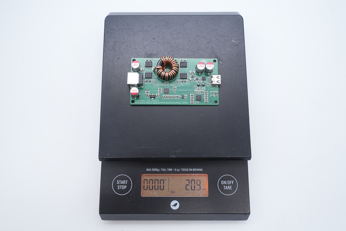 PowerPi D140C PD3.1快充模块，支持PD3.1/PPS/QC3+等协议，峰值输出140W